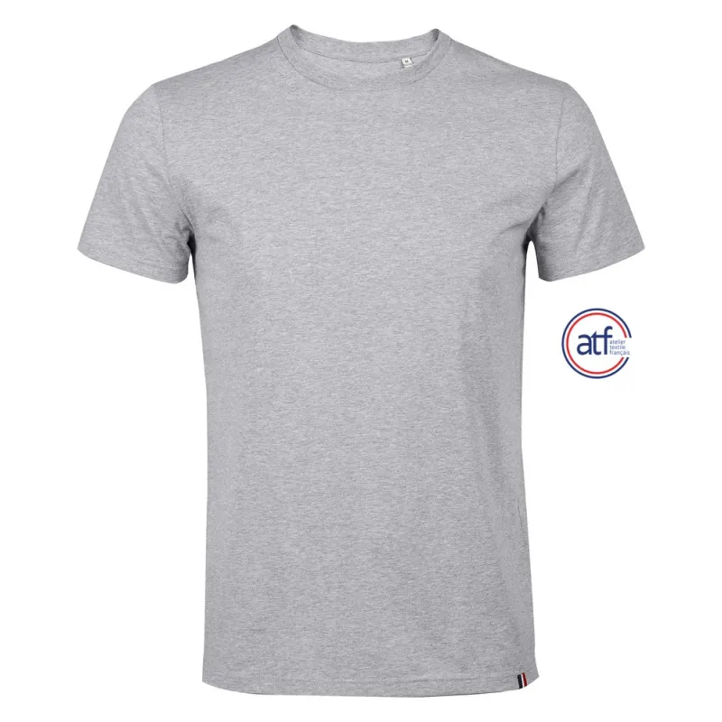 T-shirt Léon fabriqué en France en 100% coton biologique 150 gr