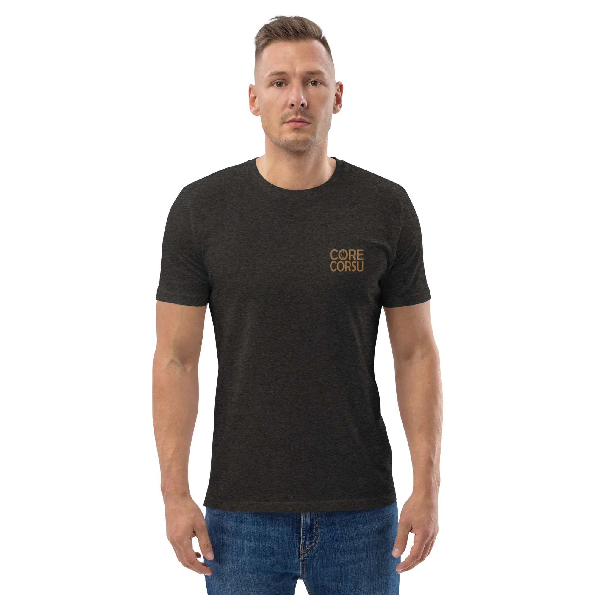 T-shirt unisexe en coton bio Brodé Core Corsu