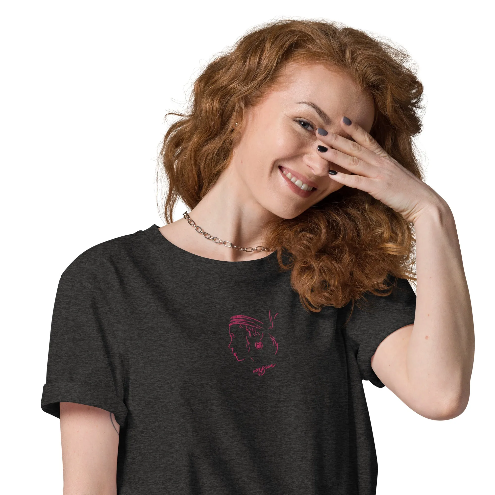 T-shirt unisexe en coton bio Brodé Ribella