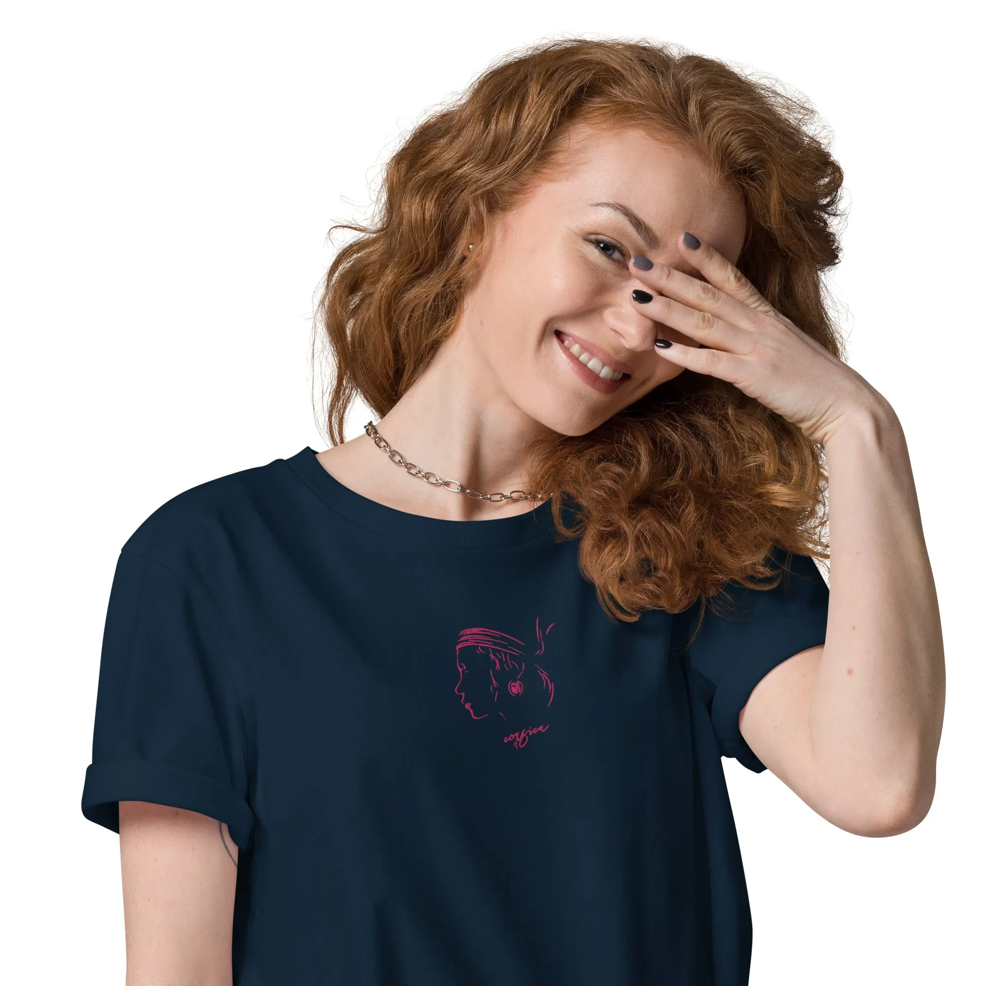 T-shirt unisexe en coton bio Brodé Ribella