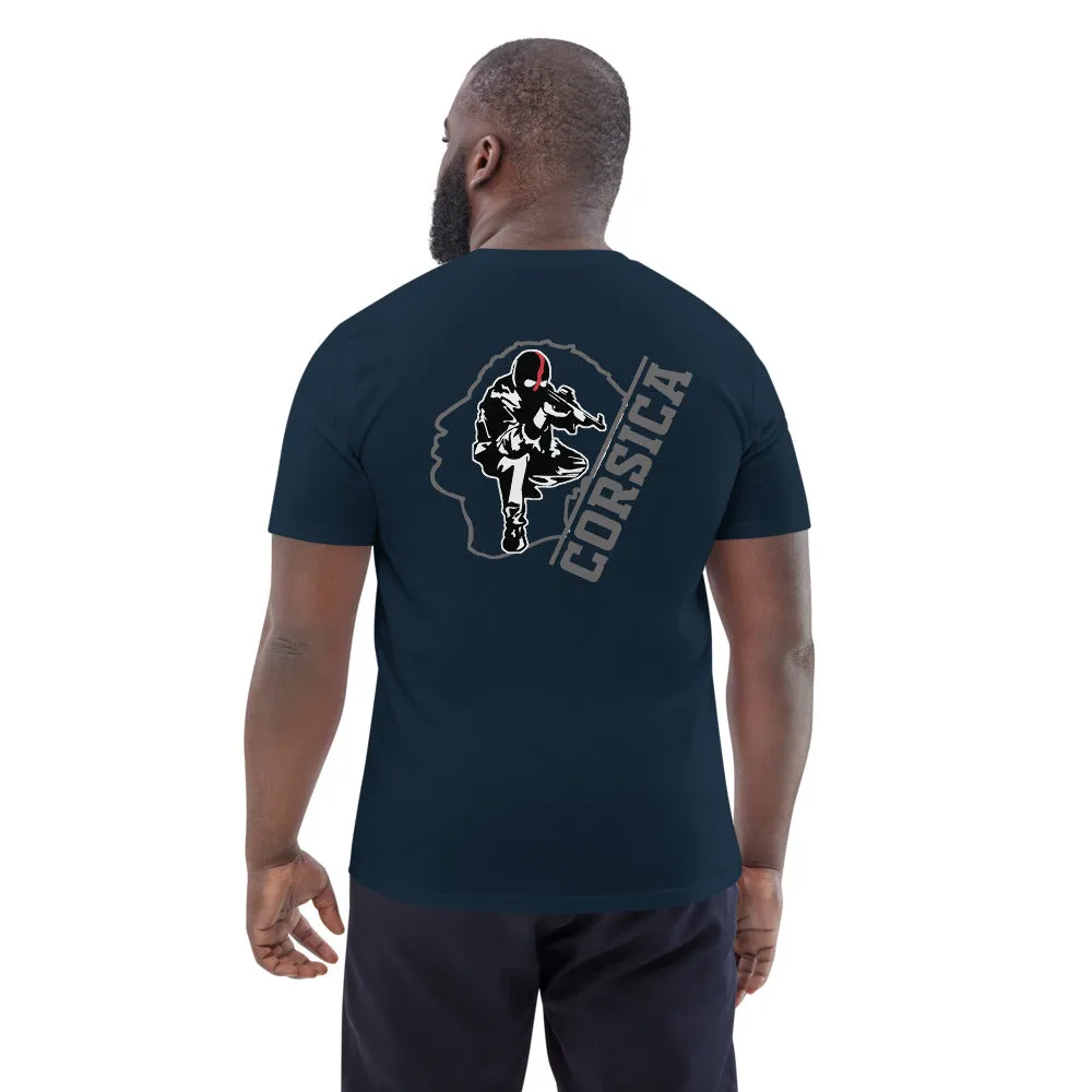 T-shirt unisexe en coton biologique Ribellu Corsica