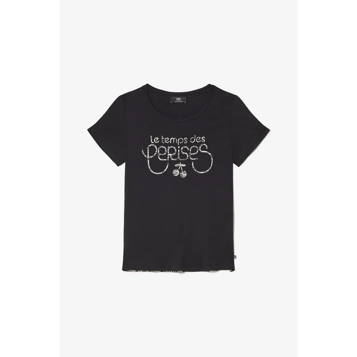Tee-Shirt DERAY noir en coton | 3 Suisses