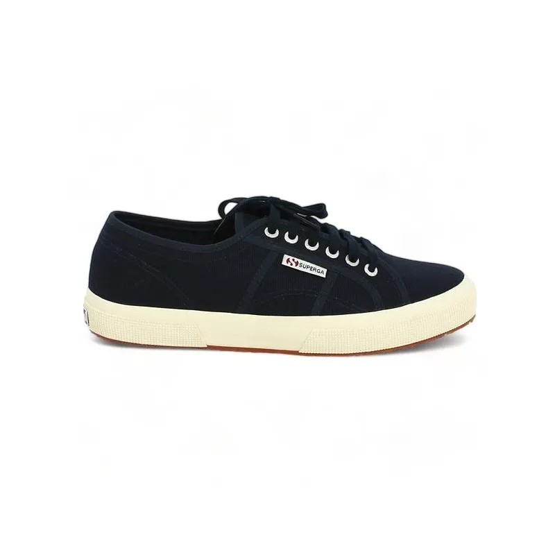 Tennis Coton bleu marine 42, 43, 44, 45 - Superga 2750