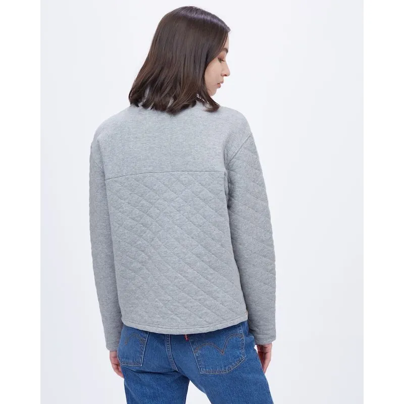 Tentree 1/4 Zip Quilted Fleece - Polaire femme | Hardloop