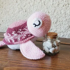 Tortue dormeuse (rose 3)