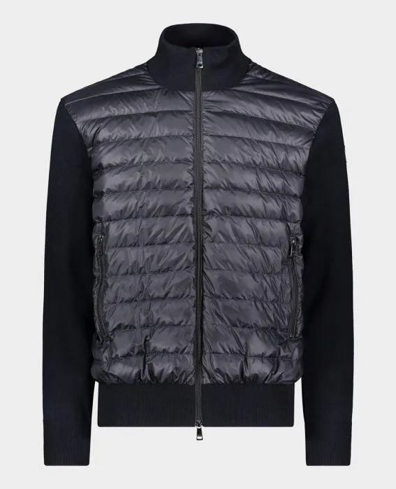 Veste matelassée bi-matière Paul & Shark marine