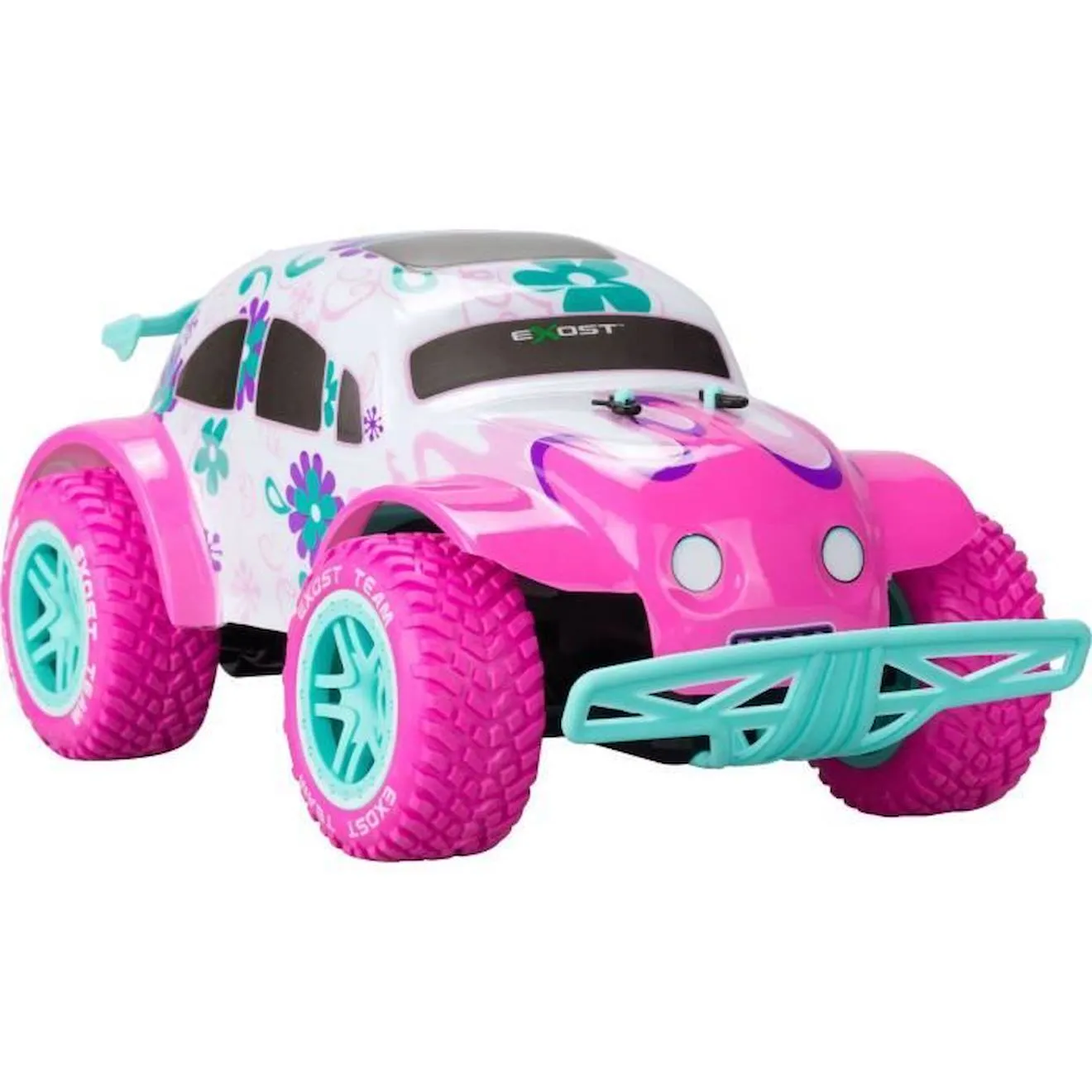 Voiture télécommandée PIXIE A BATTERIE - EXOST rose - Exost
